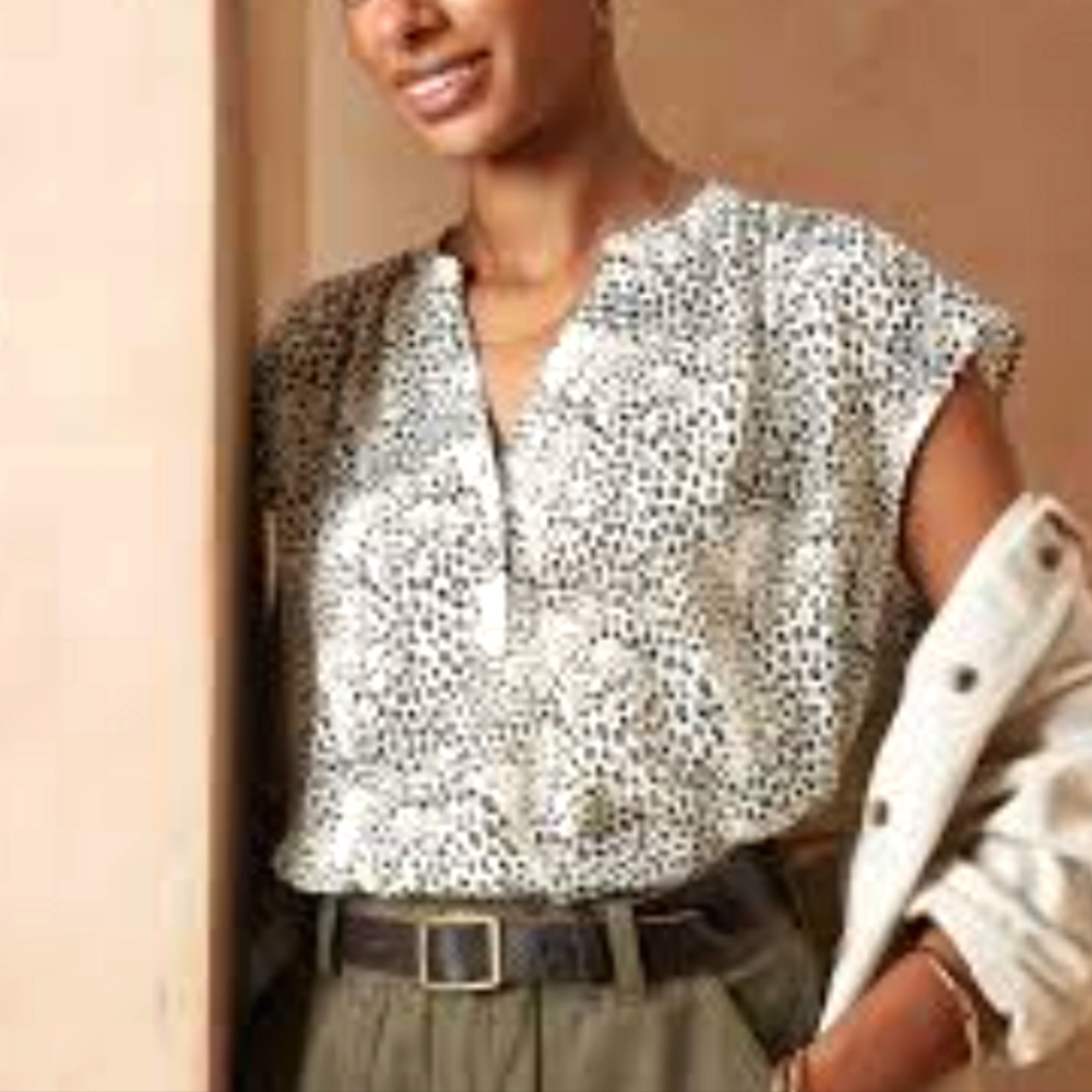 BR Factory Dolman Sleeve Blouse